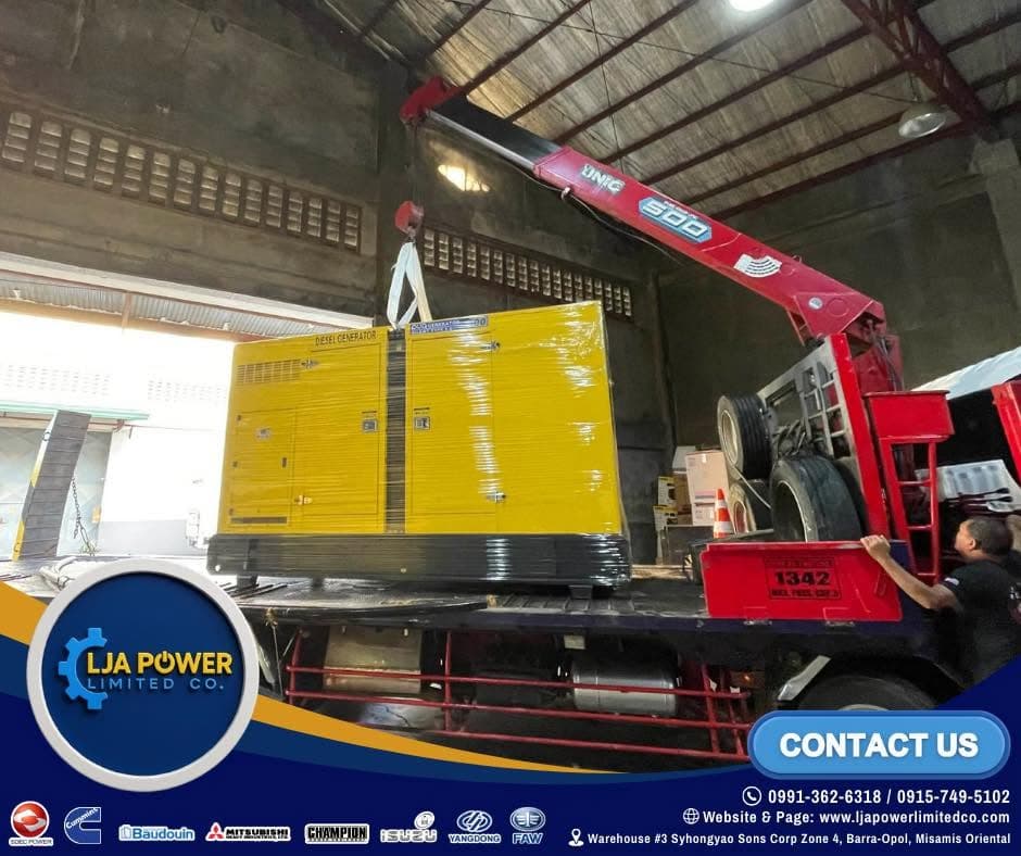 BAUDOUIN 500KVA Supply - Picong, Lanao del Sur deployment site