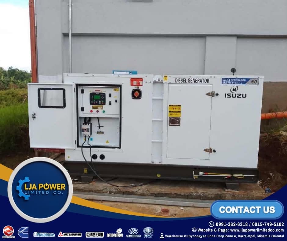 ISUZU 50KVA 1-Phase Supply - Iligan City deployment photo 2