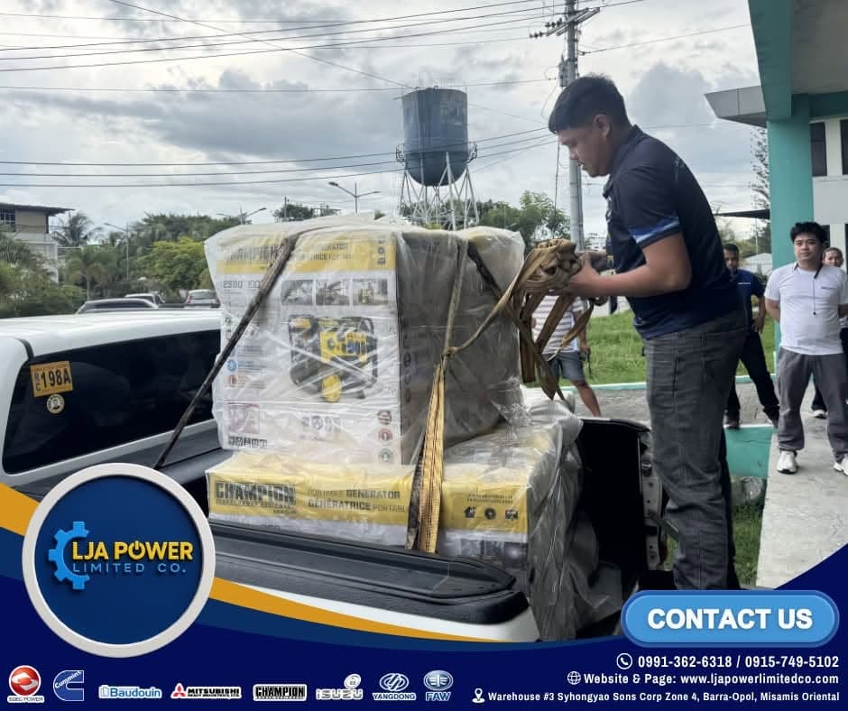 3 Units Champion 10000W Supply - General Santos City deployment photo 4