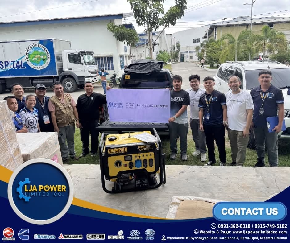 3 Units Champion 10000W Supply - General Santos City deployment site