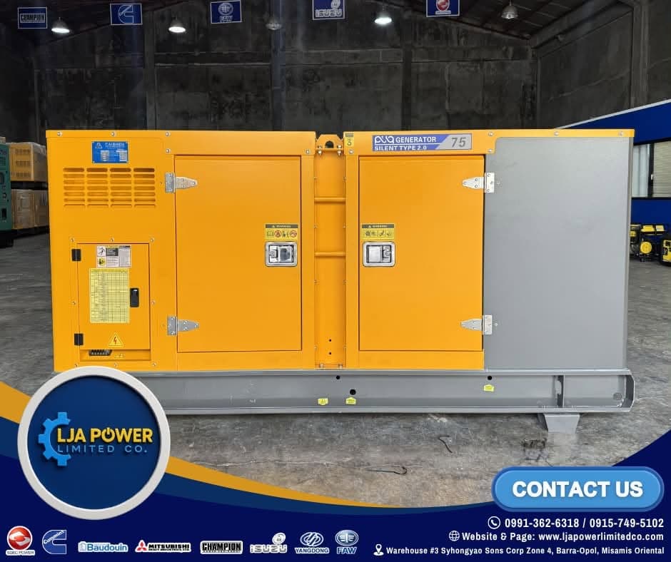CUMMINS 75KVA 3-Phase Supply - Valencia, Bukidnon deployment site