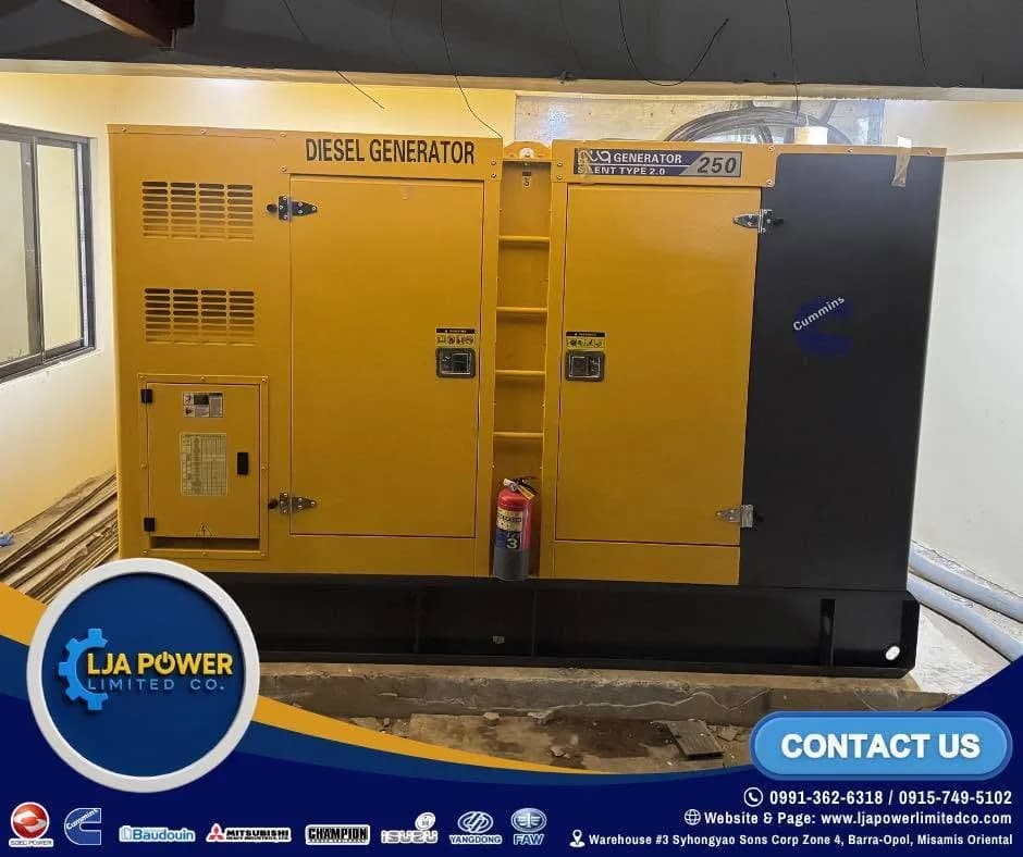 Cummins 250KVA 3-Phase - Pagadian City deployment photo 2