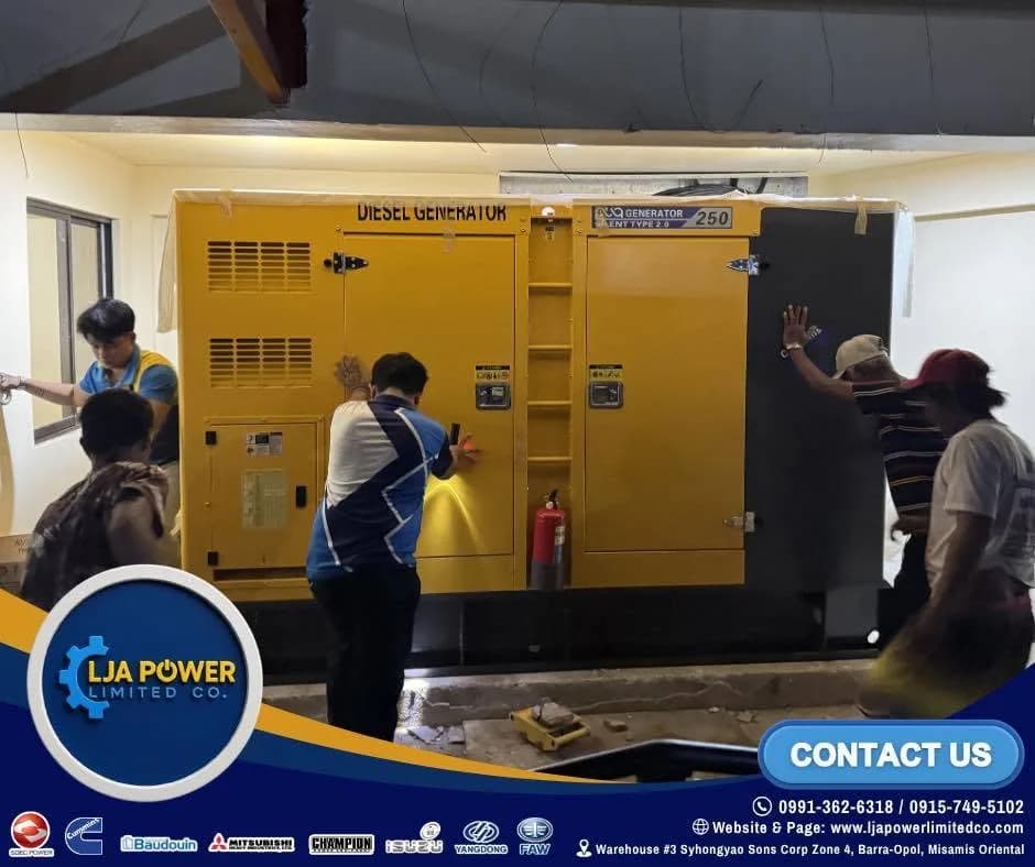 Cummins 250KVA 3-Phase - Pagadian City deployment photo 3
