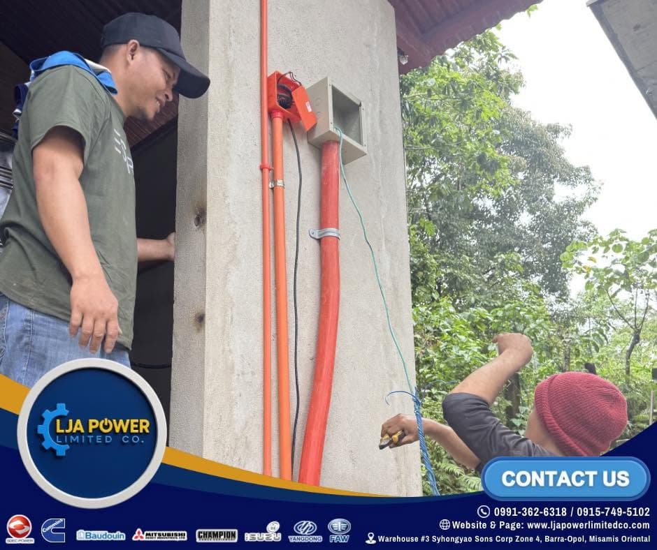 SDEC 25KVA & 160A ATS Supply - Camiguin deployment photo 2
