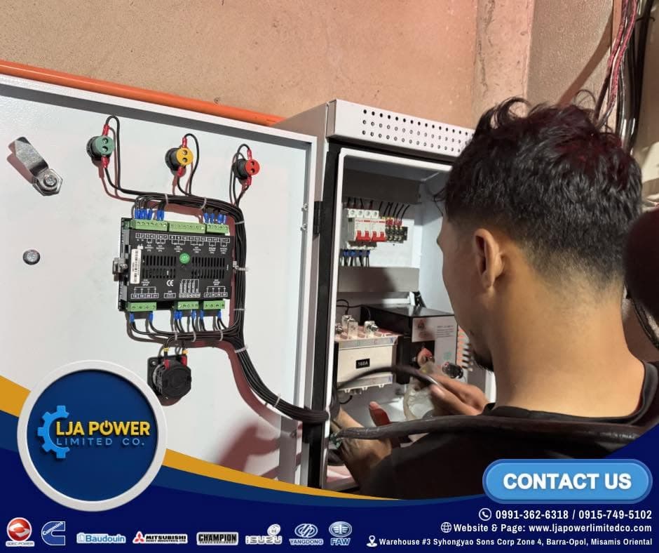 SDEC 25KVA & 160A ATS Supply - Camiguin deployment photo 3
