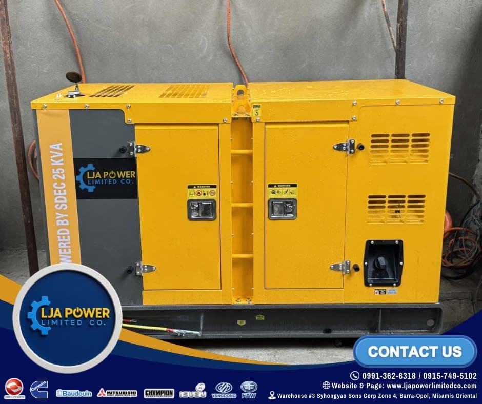 SDEC 25KVA & 160A ATS Supply - Camiguin deployment site