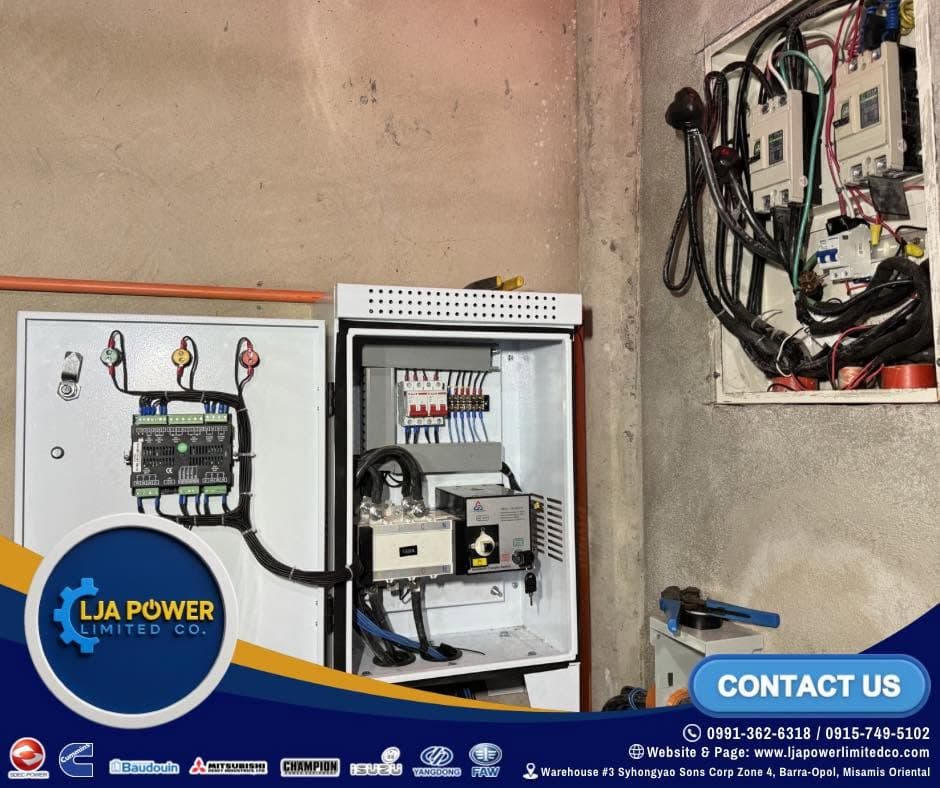 SDEC 25KVA & 160A ATS Supply - Camiguin deployment photo 6