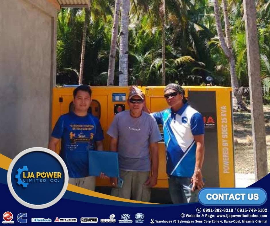 SDEC 25KVA Supply - Labason, Zamboanga Del Norte deployment photo 3