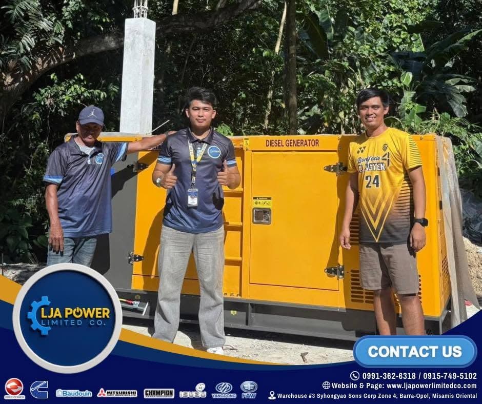 Cummins 125KVA with 400A ATS - Camp Evangelista, CDO deployment site