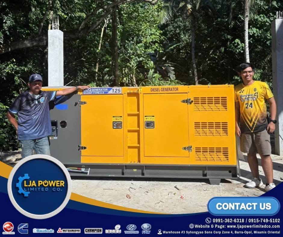 Cummins 125KVA with 400A ATS - Camp Evangelista, CDO deployment photo 3