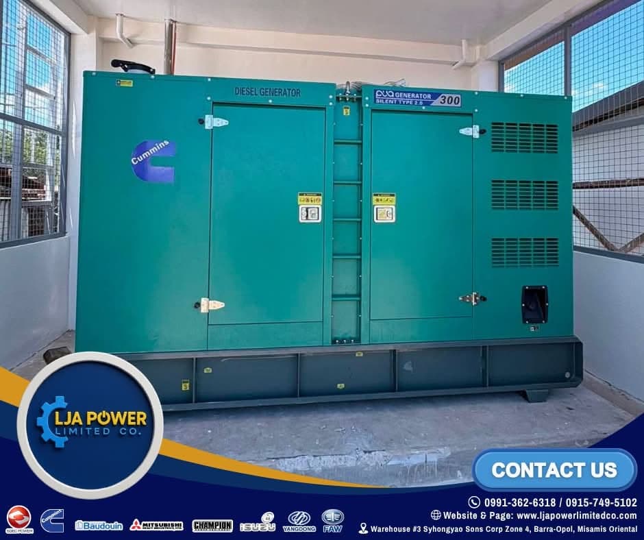 CUMMINS 300KVA 3-Phase Supply - Claver, Surigao City deployment photo 2