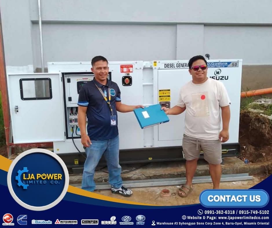 ISUZU 50KVA 1-Phase Supply - Iligan City