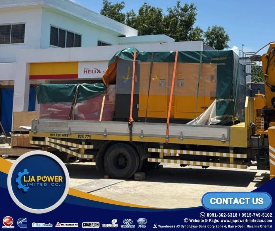 FAW 50KVA 3-Phase - Shell Mahayahay, Iligan City deployment photo 4