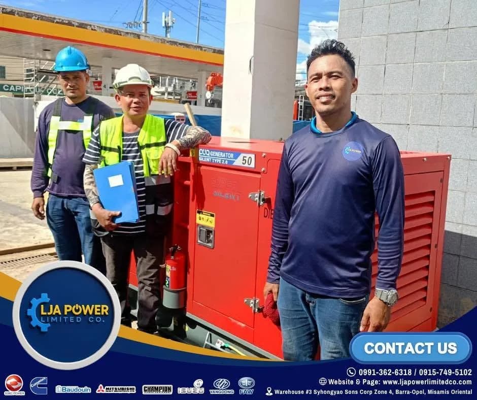 FAW 50KVA 3-Phase - Shell Mahayahay, Iligan City deployment site